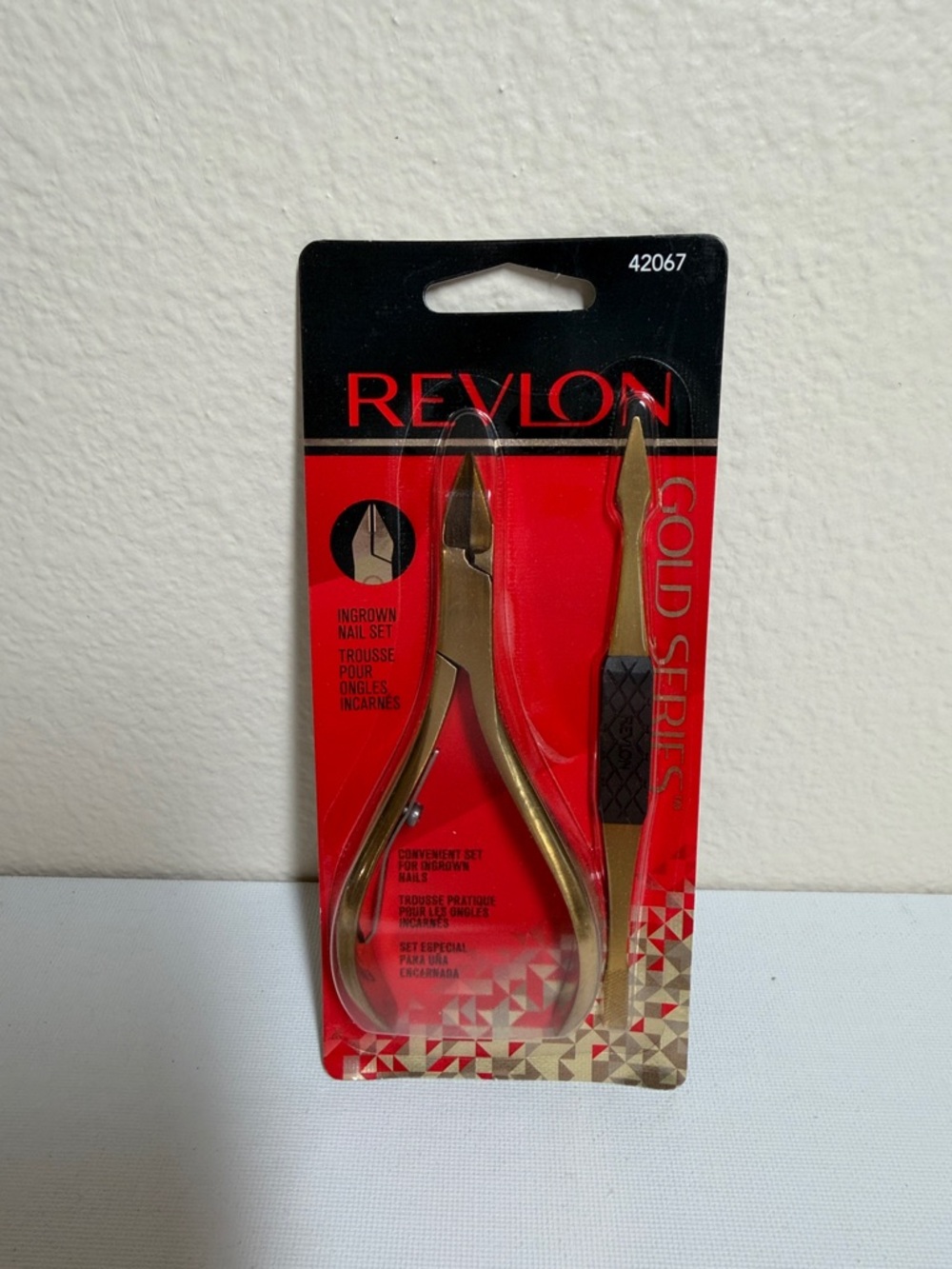 Revlon Gold Series Nail Care Tool Set - ingrown toenail